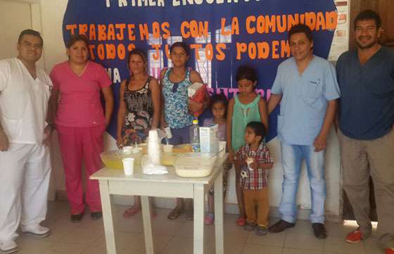 Clases de cocina nutritiva para madres primerizas de Joaquín V. González